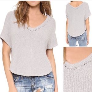 5 for 25!! Free People Summer Romance Sweater Tee